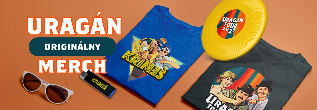 Uragan originálny merch