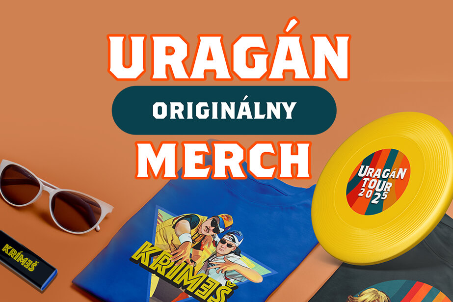 Uragan originálny merch