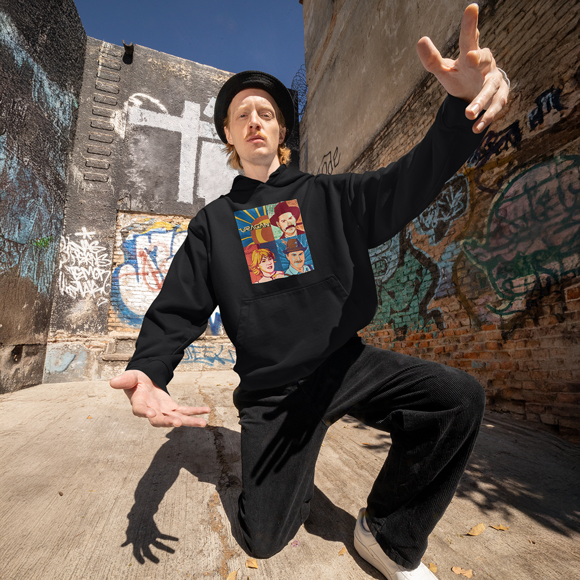 URAGÁN Mikina s kapucňou unisex